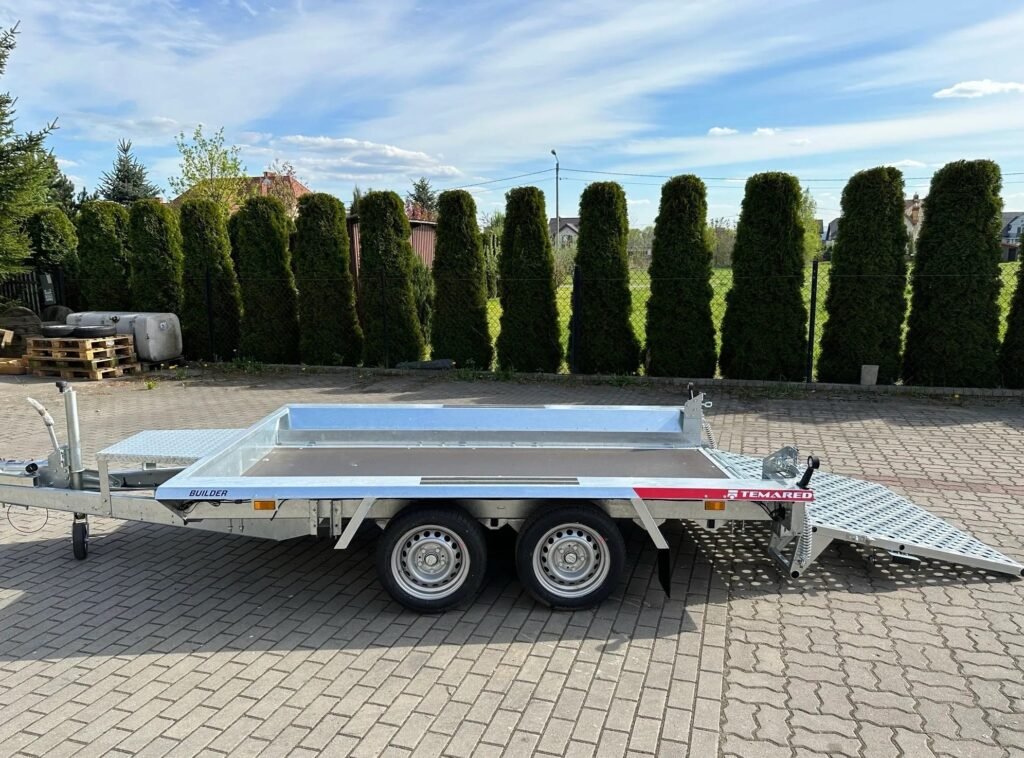 Remorque Temared Builder 3015 avec un PTAC de 3 000 kg