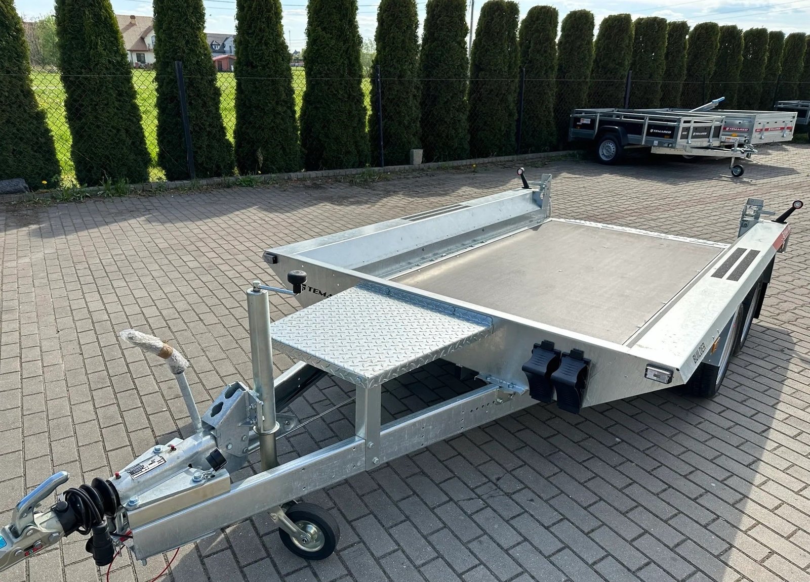 Remorque Temared Builder 3015 avec un PTAC de 3 000 kg – Image 1
