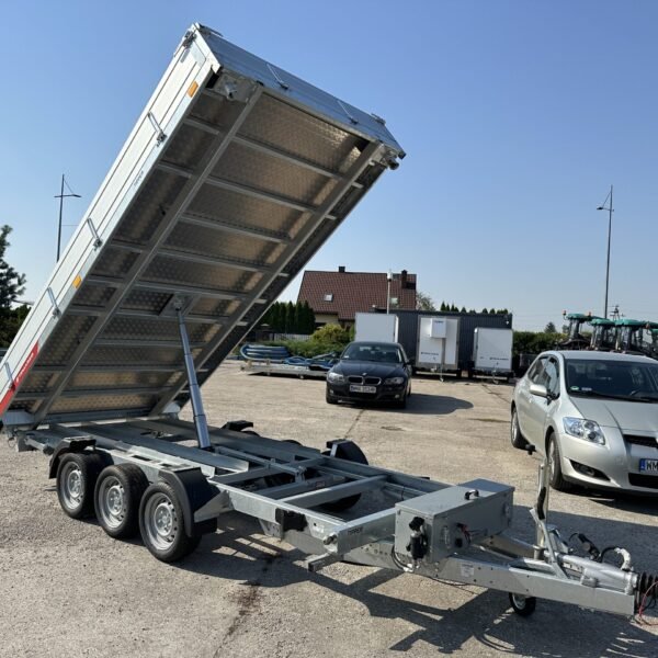 Remorque benne basculante à trois essieux Temared Tipper 3 500 kg – Image 14