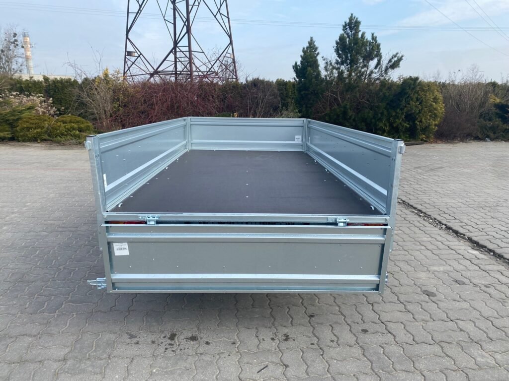 Remorque à deux essieux Temared 750 kg