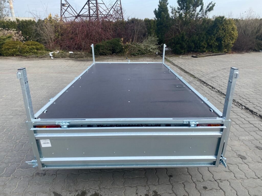Remorque à deux essieux Temared 750 kg