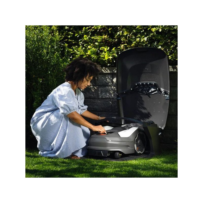 Abri Automower Husqvarna Taille M Compatible Robot Tondeuse NERA du 305E au 450V