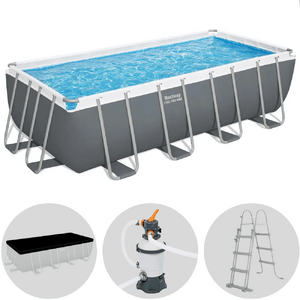 Bestway Power Steel 56671 – 488 x 244 x 122 cm – Piscine hors-sol