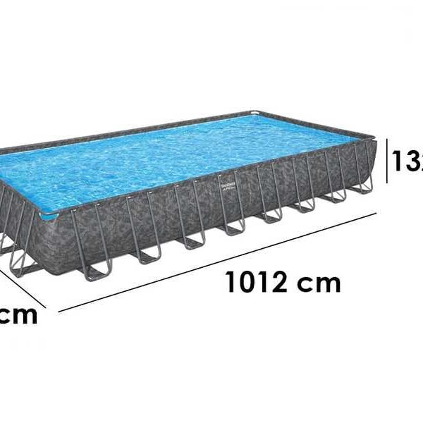 Bestway APX 365 561KJ – 956x488x132 cm – Piscine hors-sol pour 21-25 personnes – Image 1