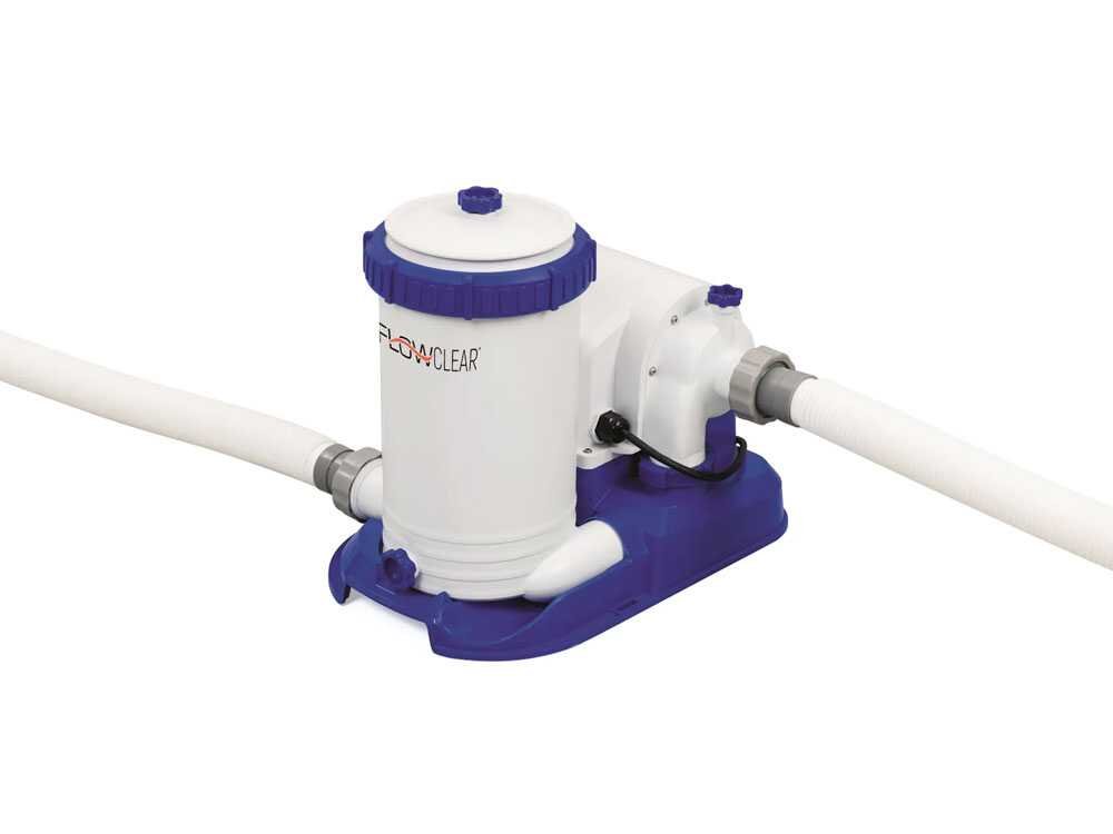 Bestway Power Steel 561ES – 732x366x122 cm – Piscine ovale