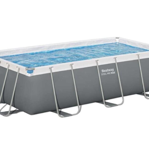 Bestway Steel Pro Max 56442 – 404x201x100 cm – Piscine hors-sol pour 5-6 personnes – Image 1