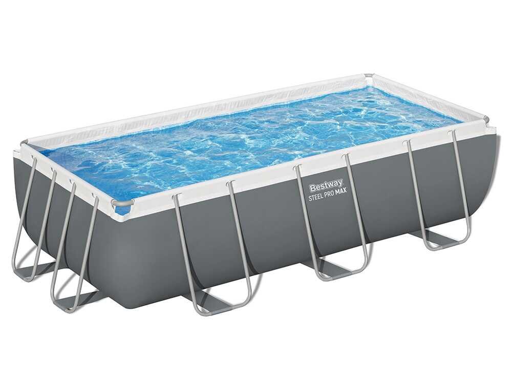 Bestway Steel Pro Max 56442 – 404x201x100 cm – Piscine hors-sol pour 5-6 personnes