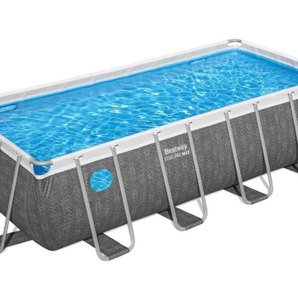 Bestway Steel Pro Max Splashview 561MB – 488x244x122 cm – Piscine hors-sol pour 5-6 personnes – Image 9