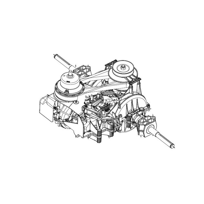Boîte vitesse General Transmissions autoportée McCulloch