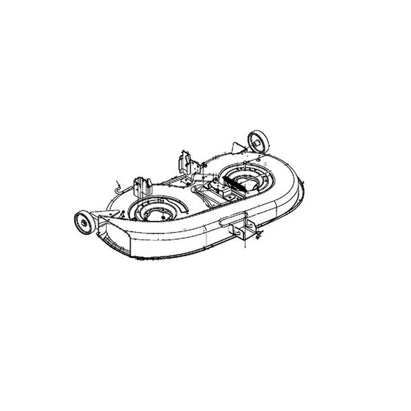 Carter de coupe autoportée yard Man 107CM - 683-04261637