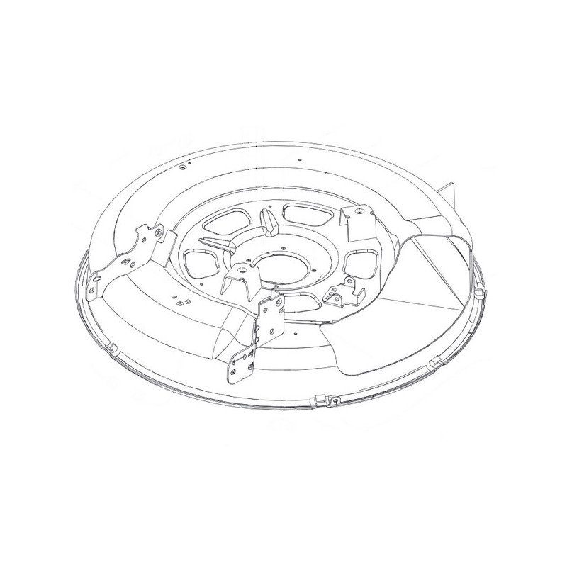Carter de coupe tracteur tondeuse Husqvarna - 532434487