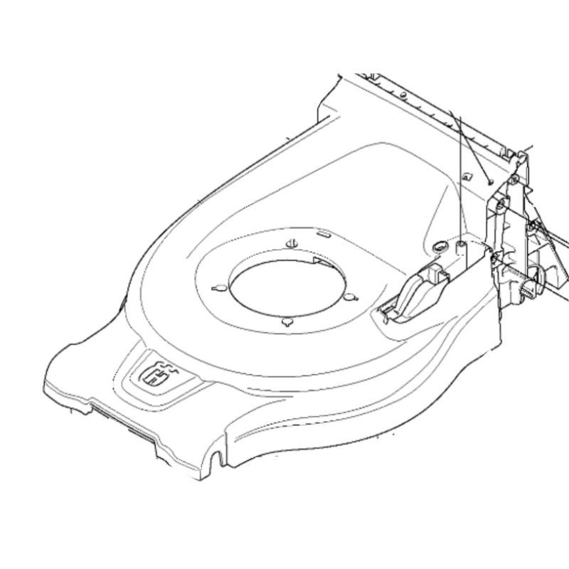 Chassis tondeuse Husqvarna LC253 / LC353
