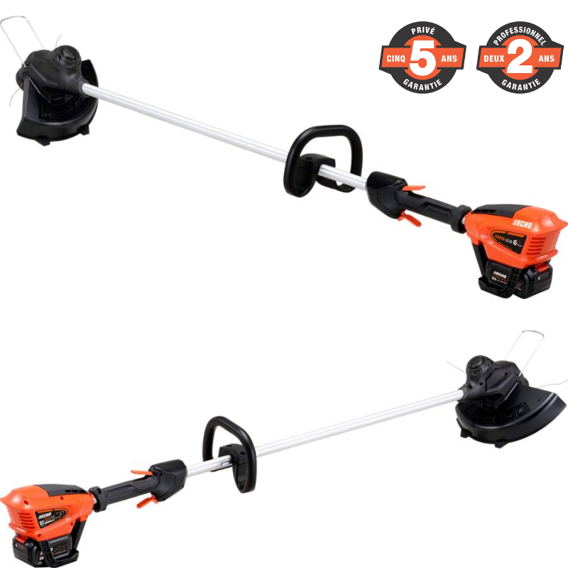 Coupe bordures à batterie Echo DSRM310 pack batterie 2Ah + chargeur