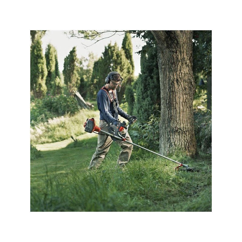 Débroussailleuse thermique Husqvarna 129R – (tête nylon + lame) moteur 27.6cm³