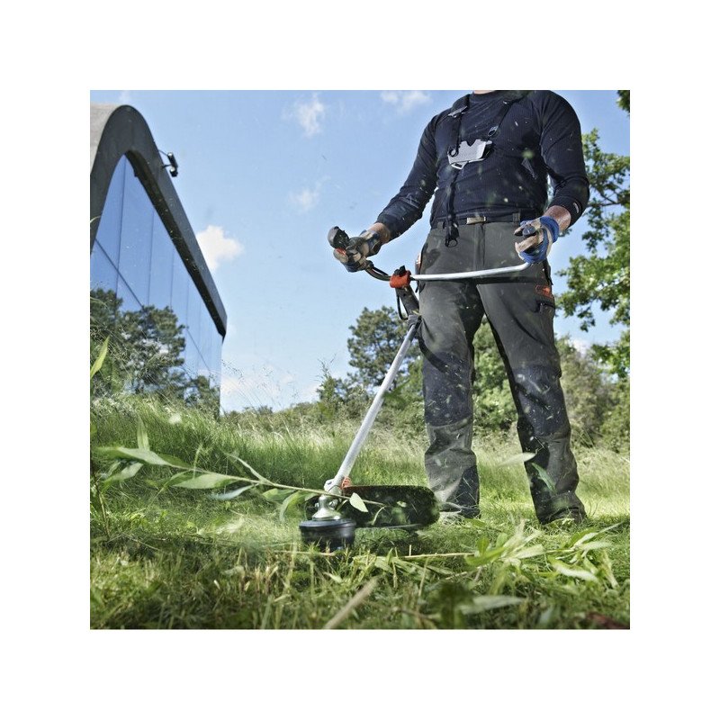 Débroussailleuse professionnelle Husqvarna 525RX Mark II - (tête nylon et lame) moteur 25.4cm³