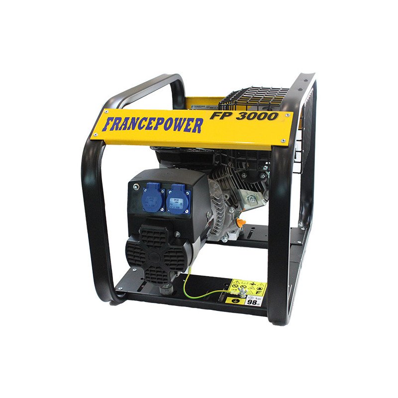 Groupe électrogène France Power FP3000LC AVR puissance 2.2 KW
