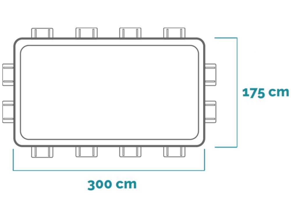Intex Prisma Frame 26784NP – 300x175x80 cm – Piscine hors-sol + Épurateur et Échelle