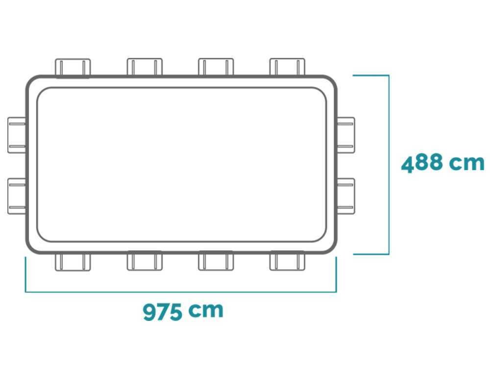 Intex Ultra XTR Frame 26374NP – 975x488x132 cm – Piscine hors-sol