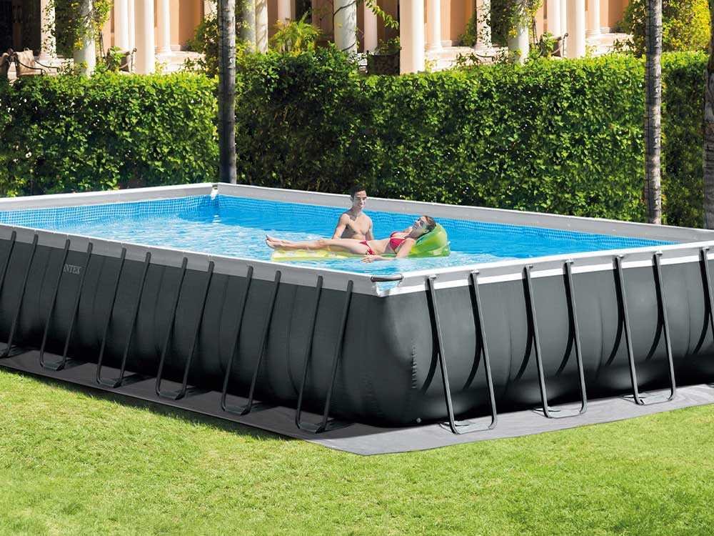 Intex Ultra XTR Frame 26374NP – 975x488x132 cm – Piscine hors-sol