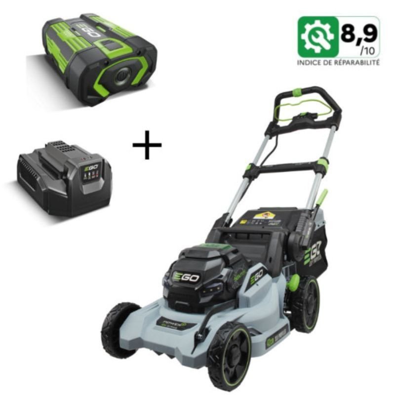 Pack matériel EGO : tondeuse LM1712E-SP + coupe-bordures ST1300E-S + taille-haie HT2000E