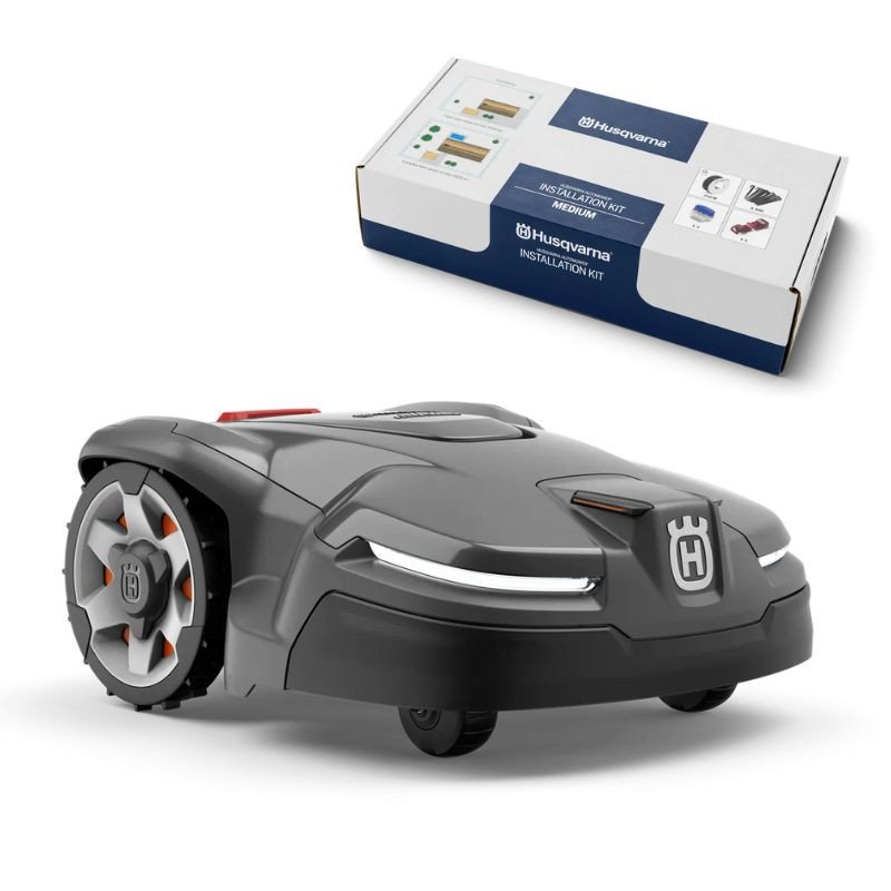 Pack robot tondeuse Automower Husqvarna 415X + kit d’installation M