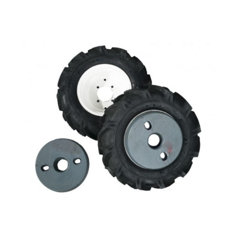 Paire de masse de roue 5.00 X10, compatible motoculteur STAUB