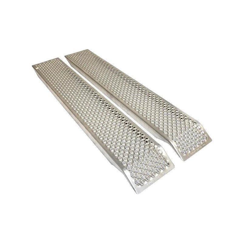 Rampes de chargement droite 1000kg aluminium