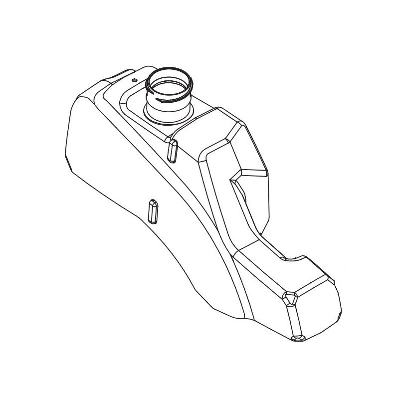 Réservoir essence tracteur tondeuse Husqvarna Z242F