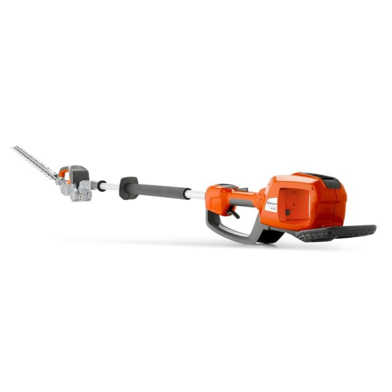 Taille-haie sur perche à batterie Husqvarna 520iHE3 nu, jusqu’à 3.5m, Tête orientable