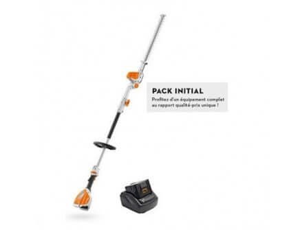 Taille-haie sur perche Stihl HLA 56 Pack initial avec AK 20 + AL 101