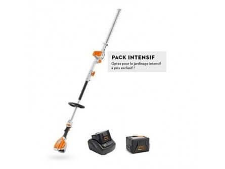 Taille-haie sur perche Stihl HLA 56 Pack intensif avec 2 x AK 20 + AL 101