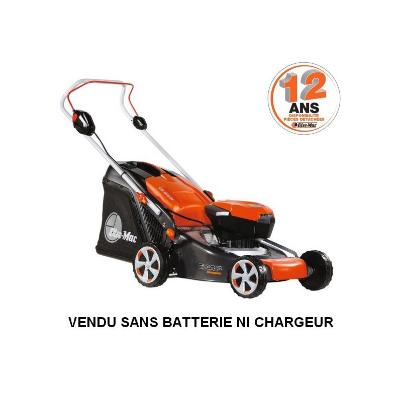 Tondeuse à batterie Oleo Mac Gi44T - coupe 41 cm