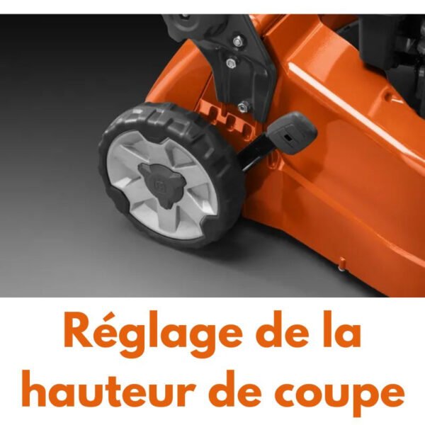 Tondeuse à gazon professionnelle Husqvarna LC551SP coupe 51cm, moteur Kawasaki – Image 8