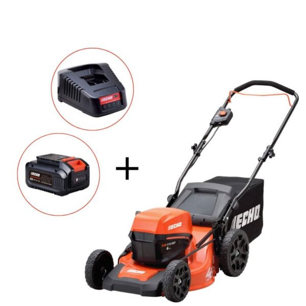 Tondeuse poussée à batterie Echo DLM310/46P pack - coupe 46 cm – Image 1