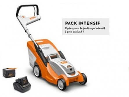 Tondeuse Stihl RMA 339 C Pack intensif avec 2 x AK 20 + AL 101
