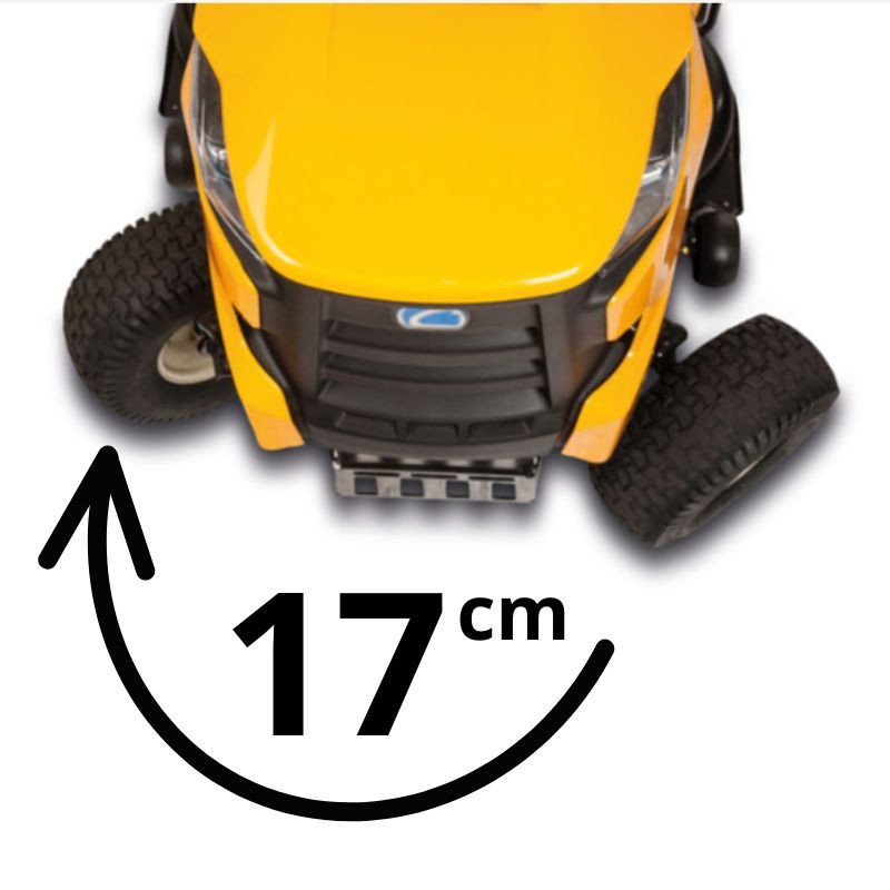 Tracteur tondeuse éjection latérale Cub Cadet XT3 QS127 – coupe 127 cm – vue 2