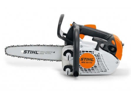 Tronçonneuse élagueuse Stihl MS 151 TC-E avec 2 chaînes d’origine