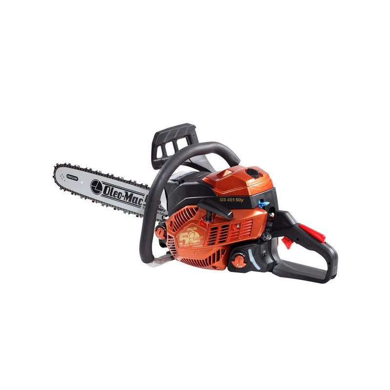 Tronçonneuse Oleo Mac GS451 coupe de 41cm, puissante: 42.9cm3