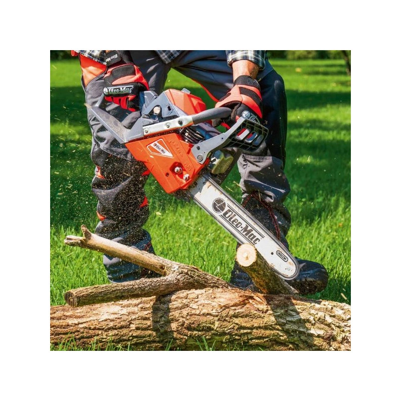 Tronçonneuse Oleo Mac GSH400 thermique coupe 41cm et moteur 38.9cm3