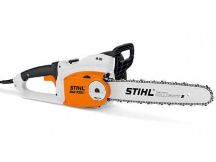 Tronçonneuse Stihl MSE 230 C-B avec 2 chaînes d’origine