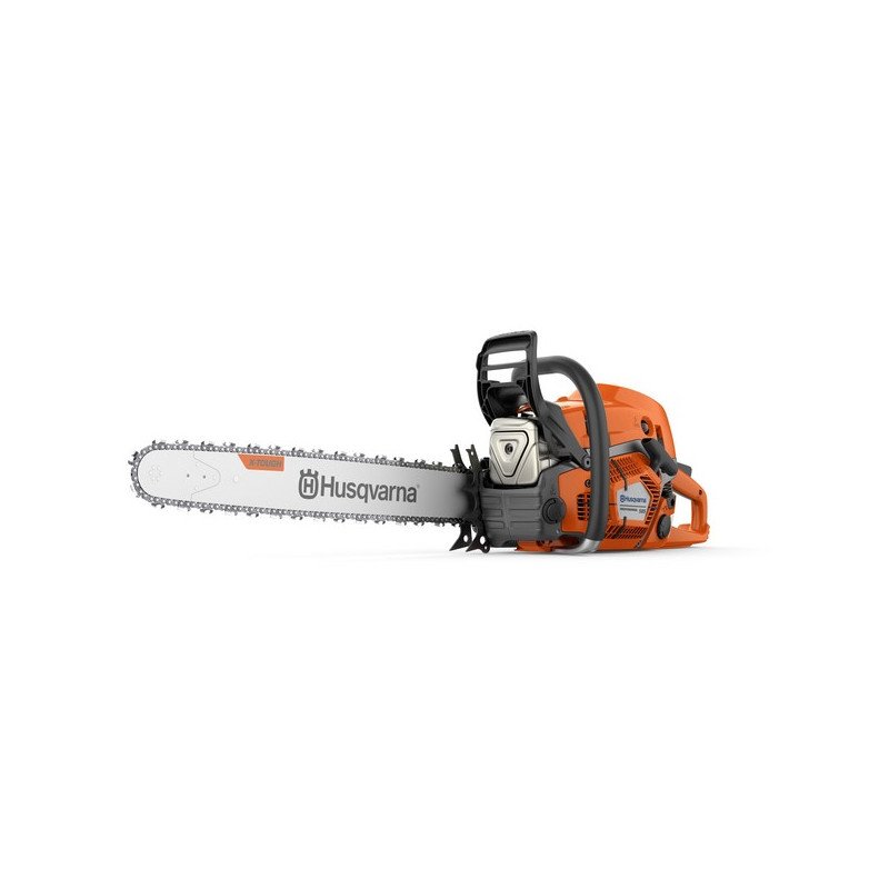 Tronçonneuse abatage Husqvarna 585 pro guide 60 cm, moteur 90cm3