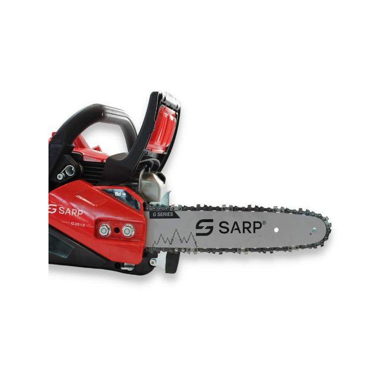 Tronçonneuse thermique SARP G3512, guide chaine 30cm, 34,7 cm³ – vue 3