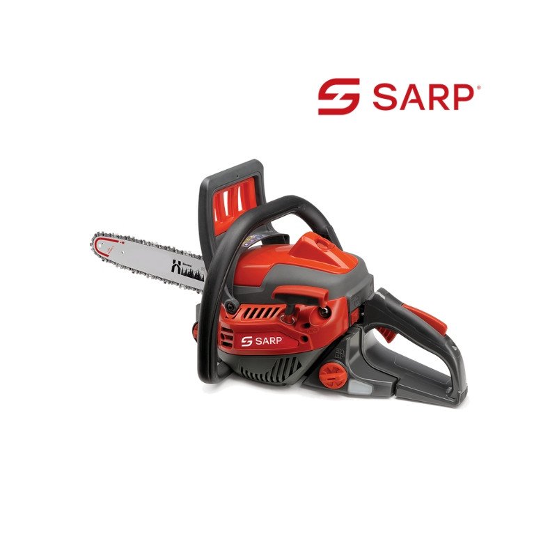 Tronçonneuse thermique SARP G3512, guide chaine 30cm, 34,7 cm³