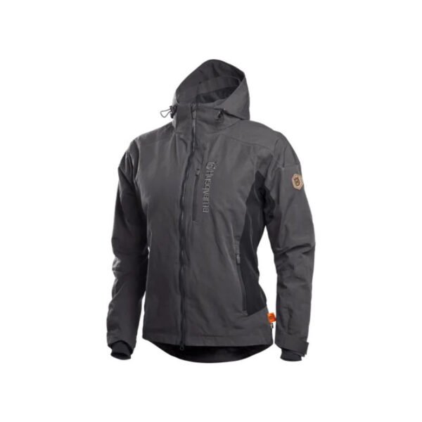 Veste déperlante pour Femme, noir charbon Husqvarna – Image 2